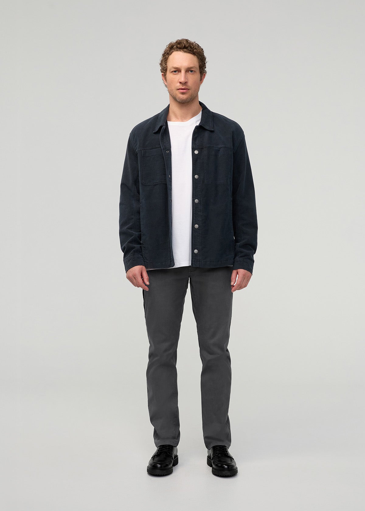 Live Lite Traveller Pant - River Rock front full body