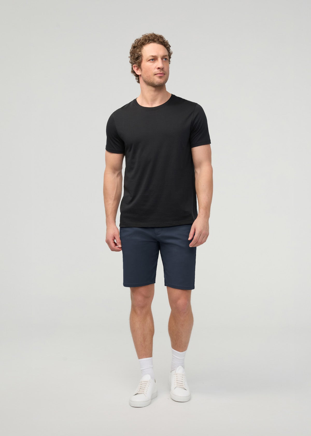 Men’s Heritage Blue Stretch Hybrid Golf Short full body