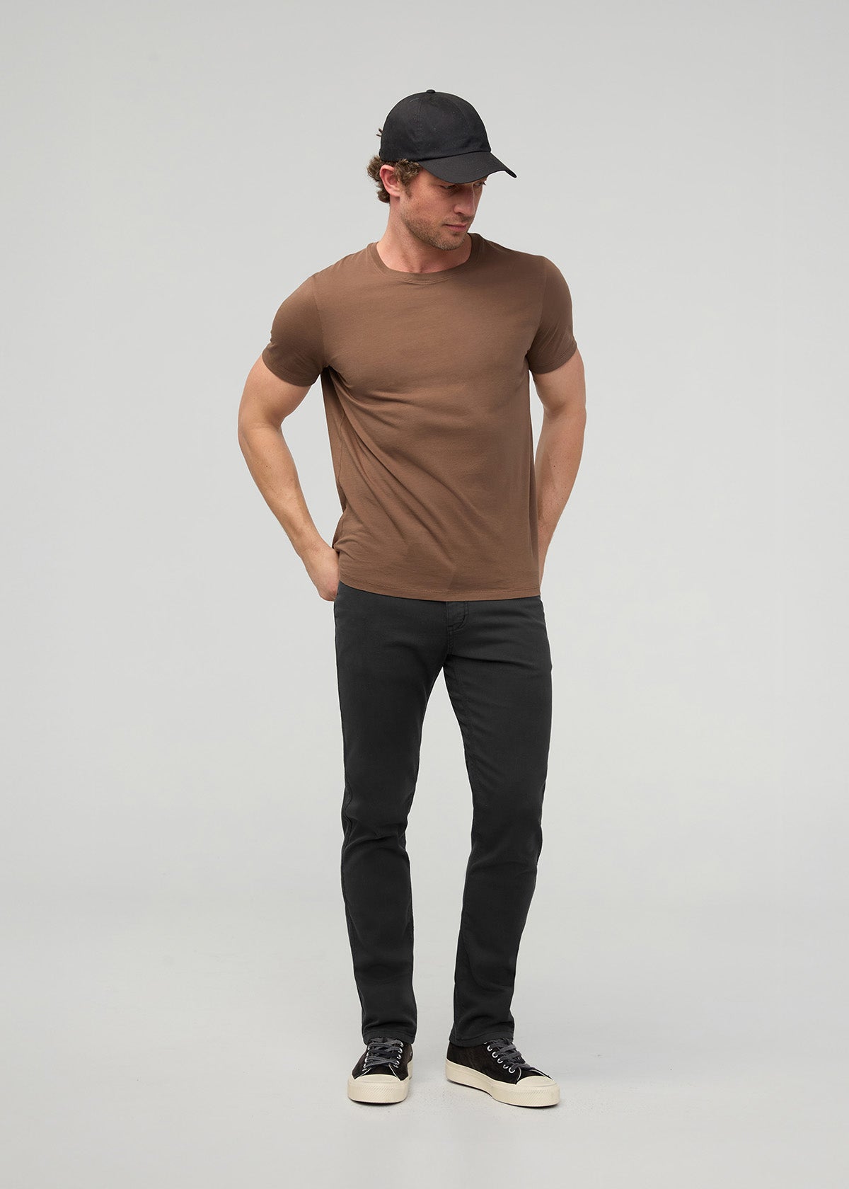 No Sweat Slim Straight - Slate