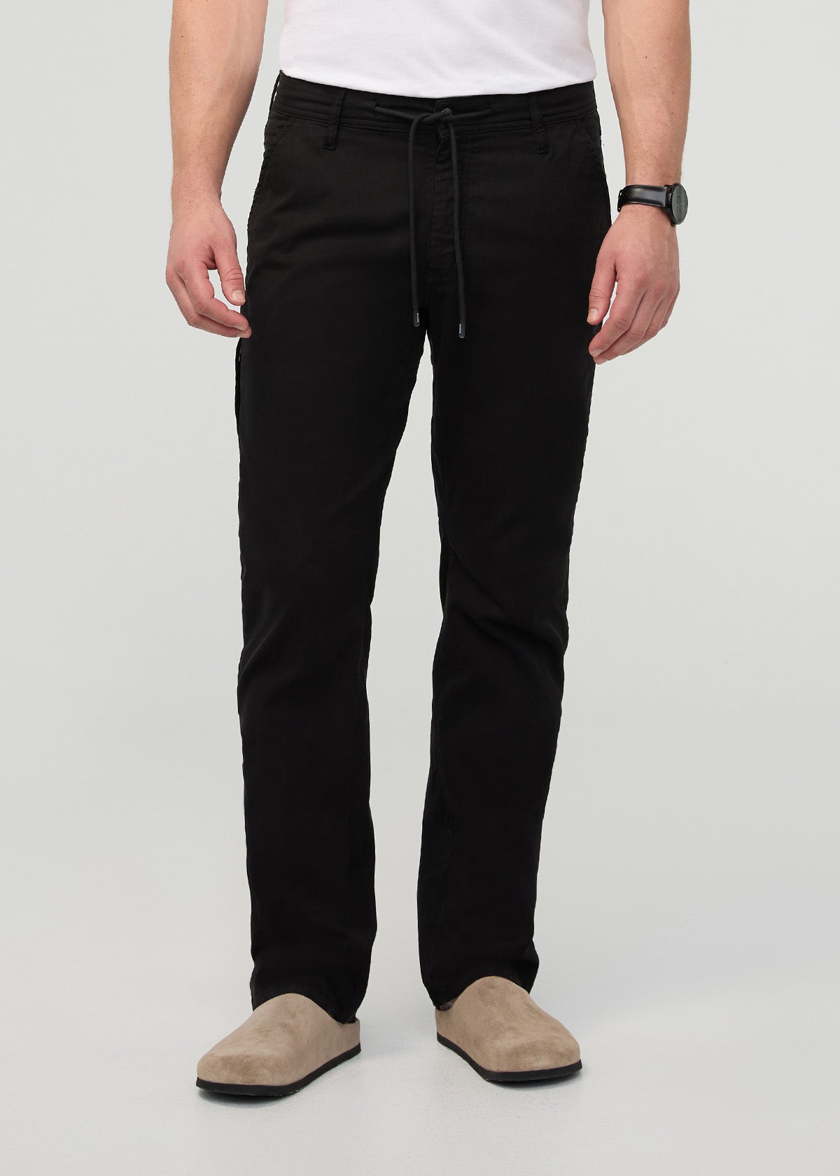 Men's Black Traveller Pant front