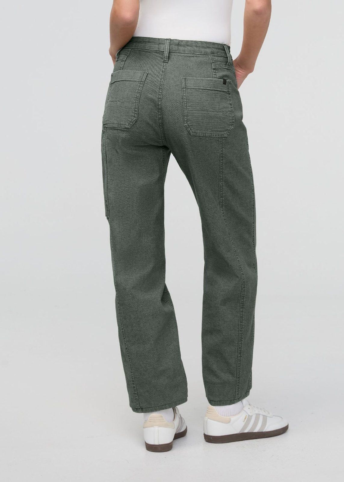 Pantalon utilitaire en toile extensible « Black Spruce » pour femme - Retour
