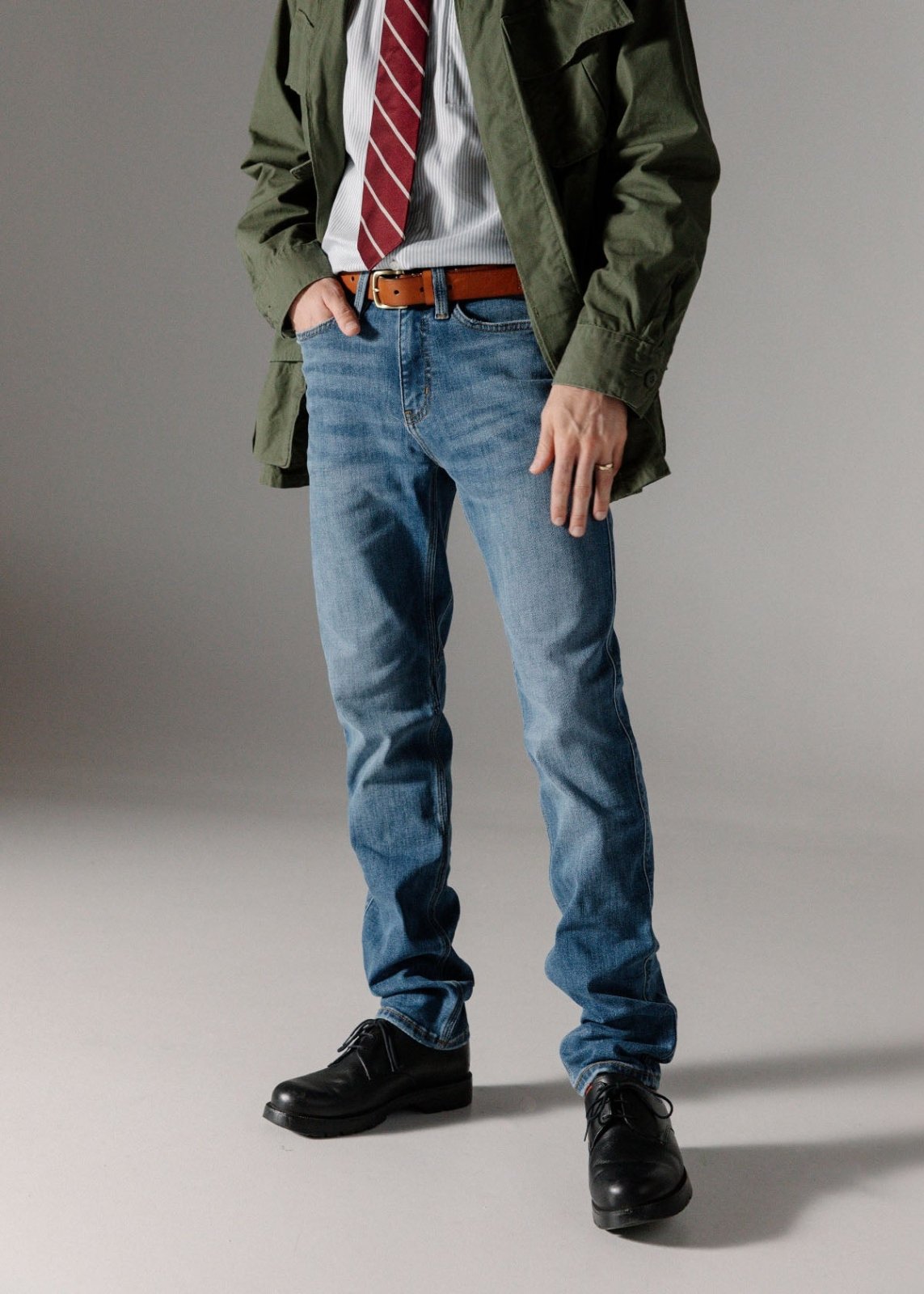Performance Denim+ Straight - Alpine Indigo