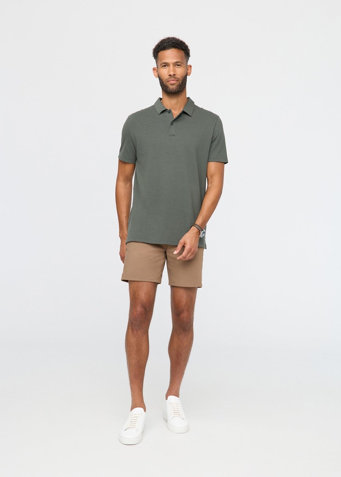 men's breathable thyme polo full body