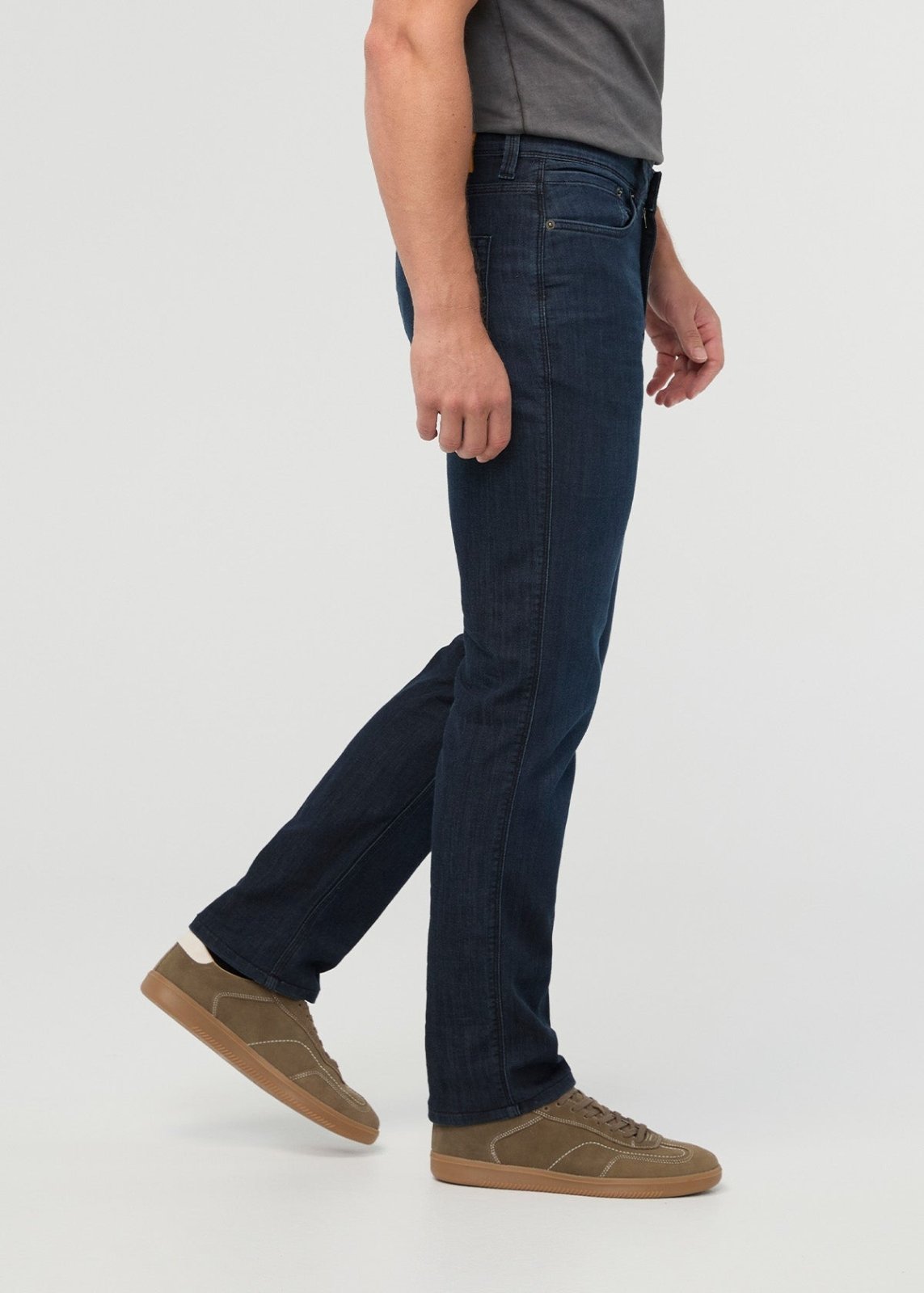 Men's Carbon Stone Performance Denim Lite Slim Straight side
