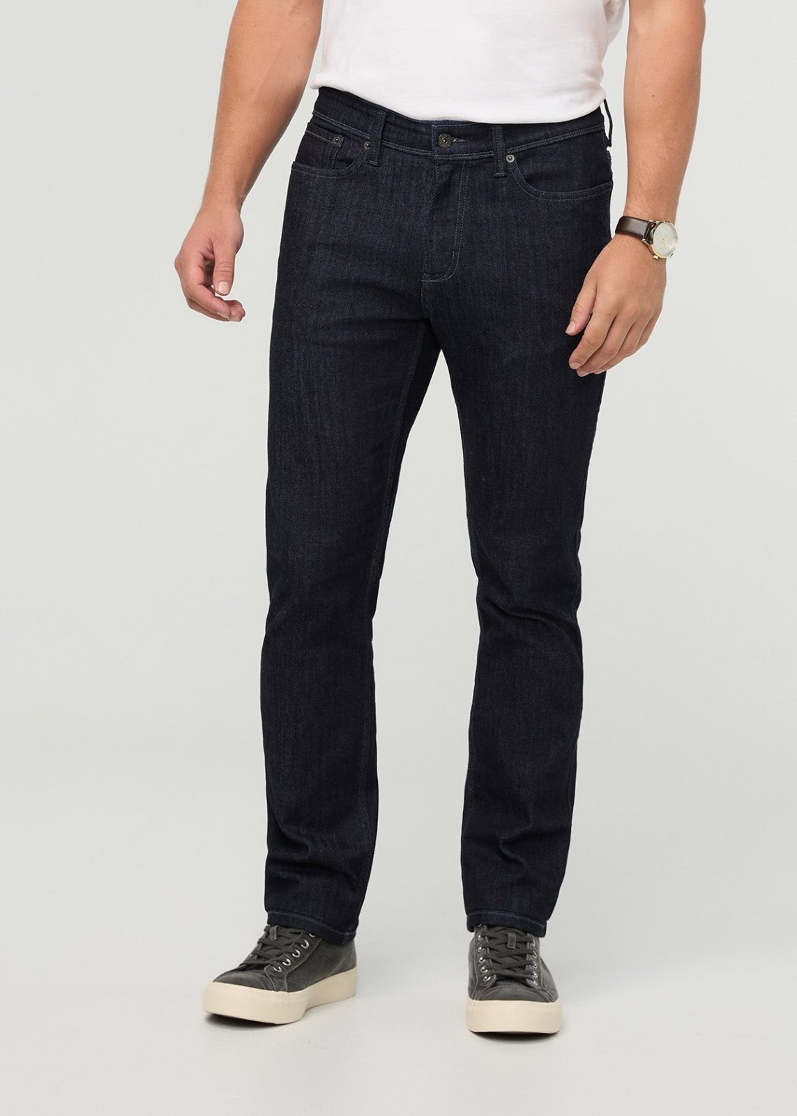 Men's Performance Denim Slim Straight Rinse front