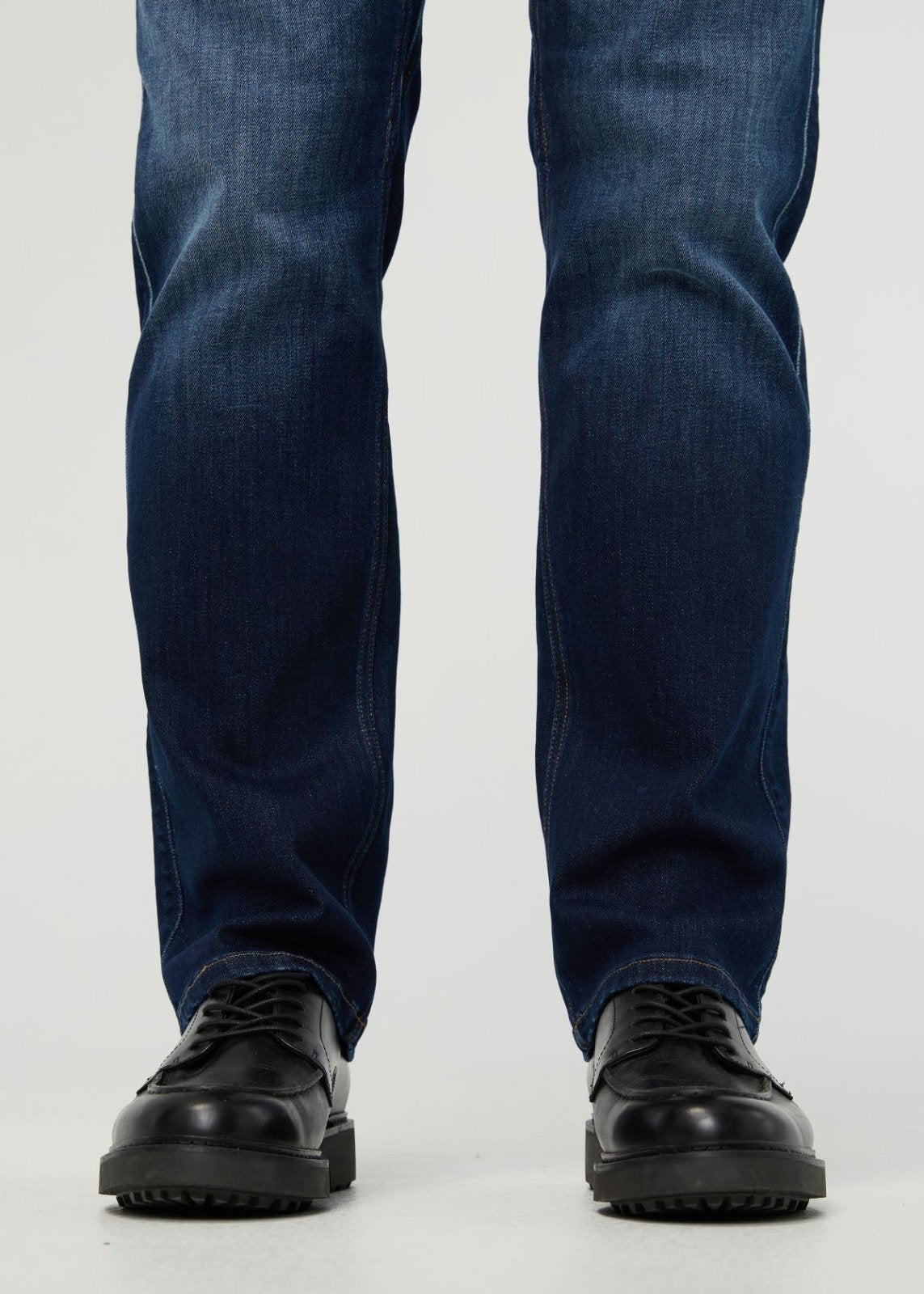 Jean stretch Heritage Indigo pour homme, coupe droite, longueur cheville
