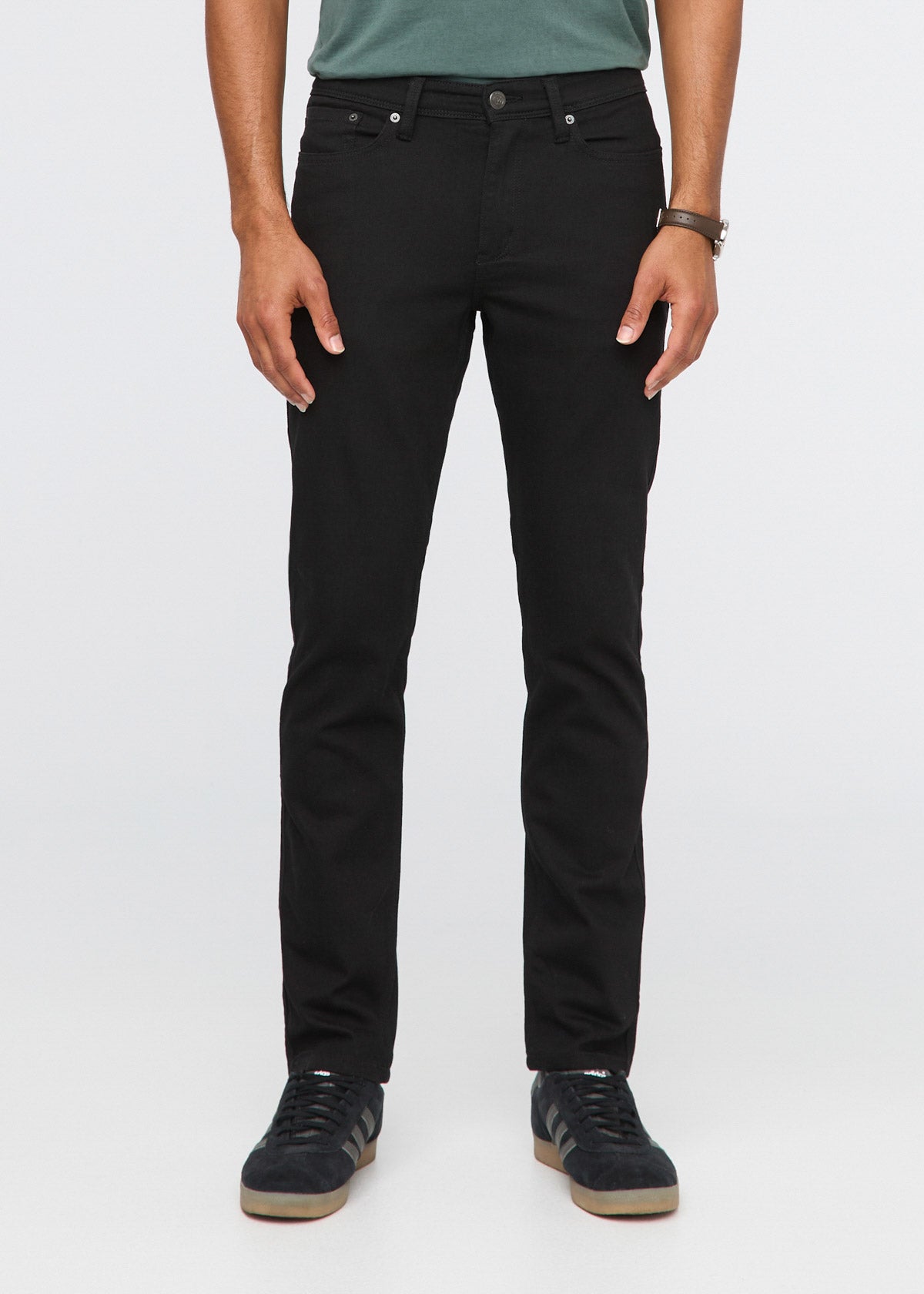 mens-stretch-jeans-slim-taper front