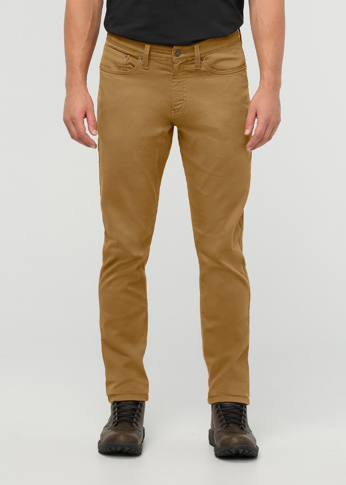 Men's Caramel Relaxed Fit Dress Sweatpant front
