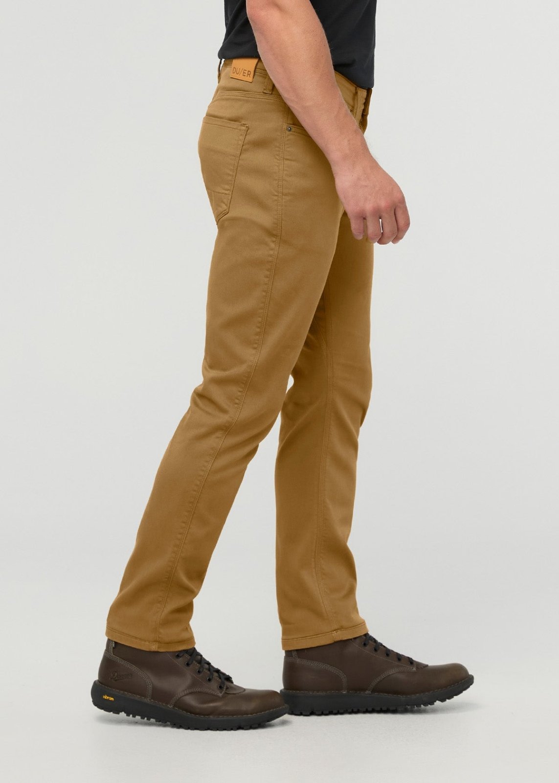 Men's Caramel Relaxed Fit Dress Sweatpant side