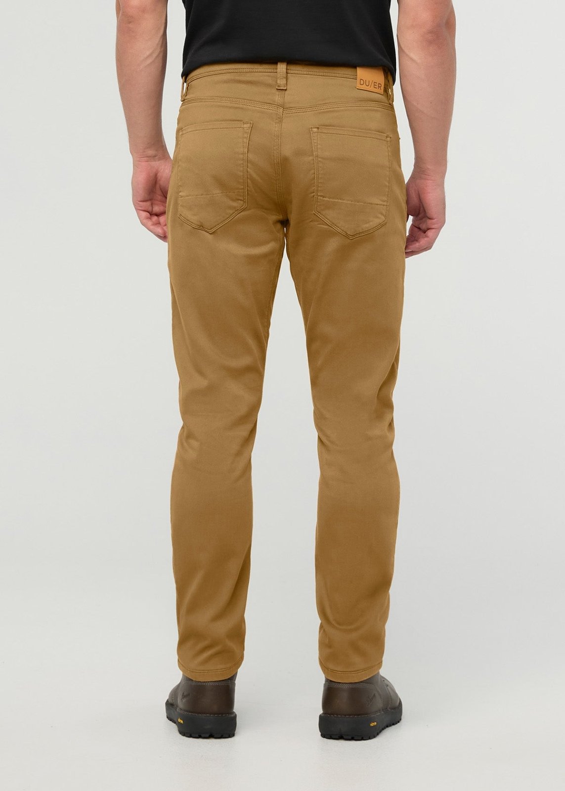 Men's Caramel Relaxed Fit Dress Sweatpant back
