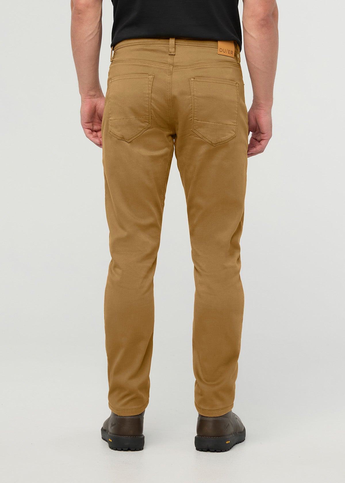Men's Caramel Relaxed Fit Dress Sweatpant back