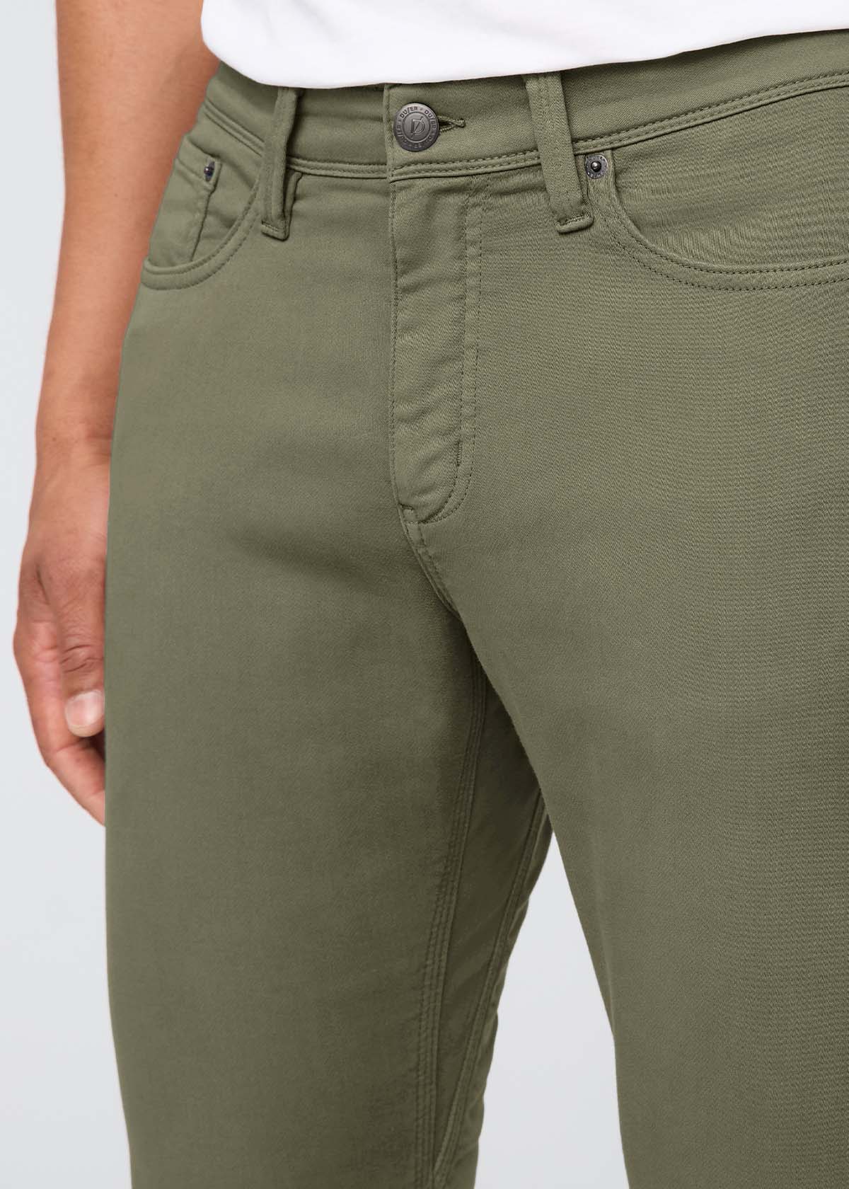 Men's Light Fern Relaxed Fit Dress Sweatpant Waist Detail