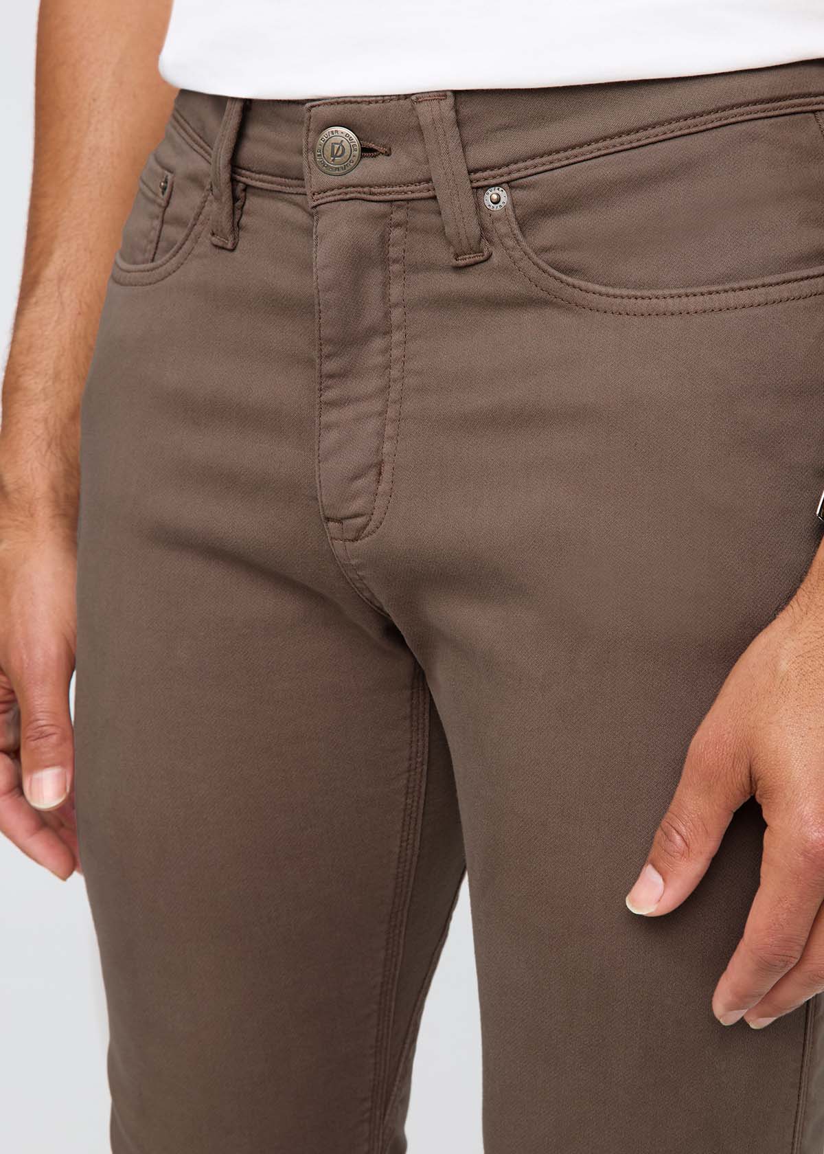 Men's Canteen Slim Fit Dress Sweatpant Waist Detail