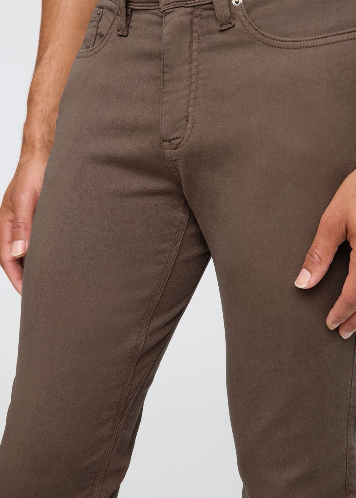 Men's Canteen Slim Fit Dress Sweatpant Gusset