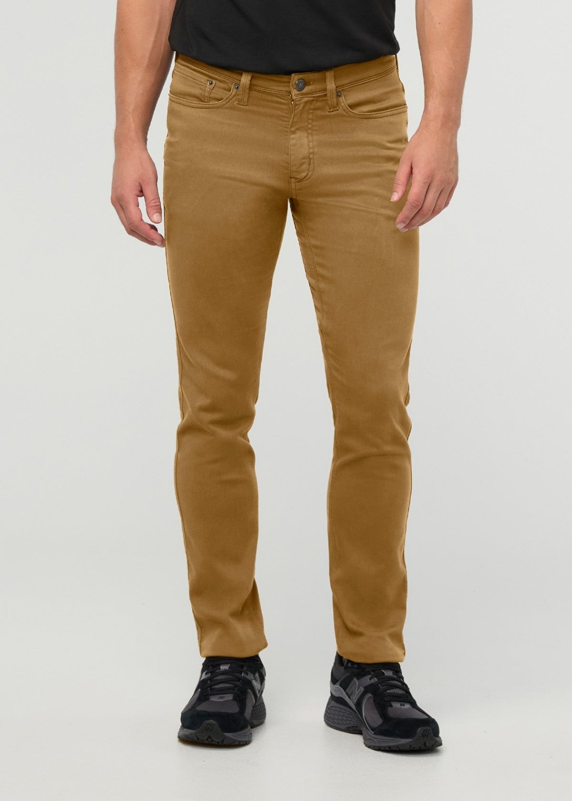 Men's Caramel Slim Straight Fit Dress Sweatpant front