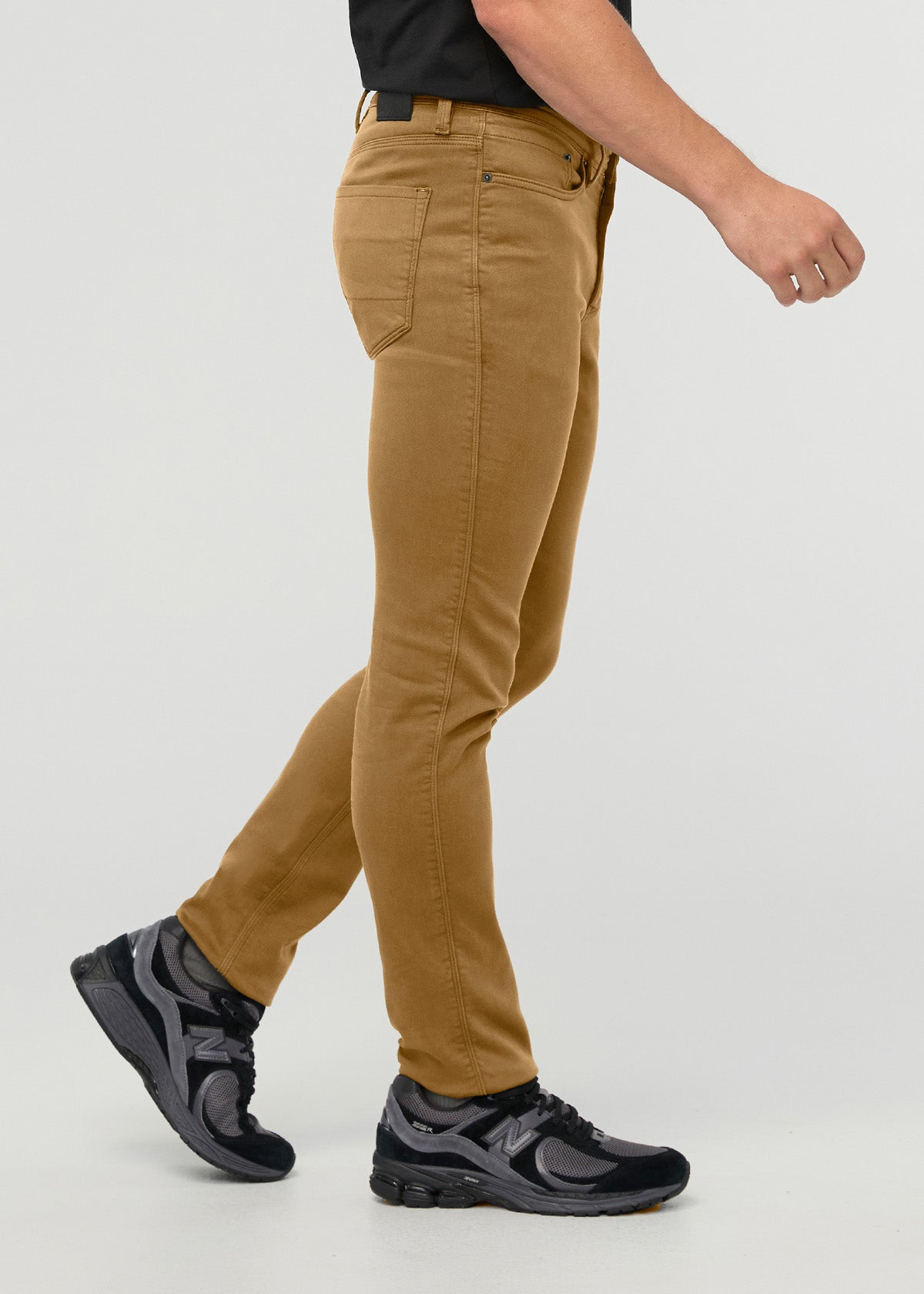 Men's Caramel Slim Fit Dress Sweatpant side
