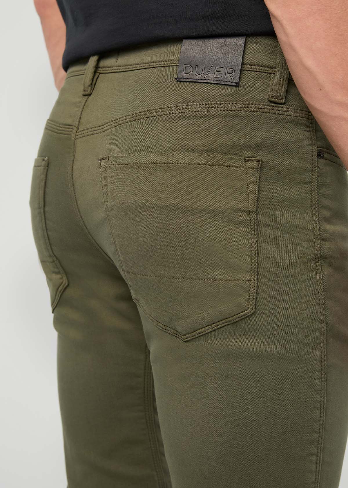 Men's Kelp Slim Straight Fit Dress Sweatpant back pocket detail