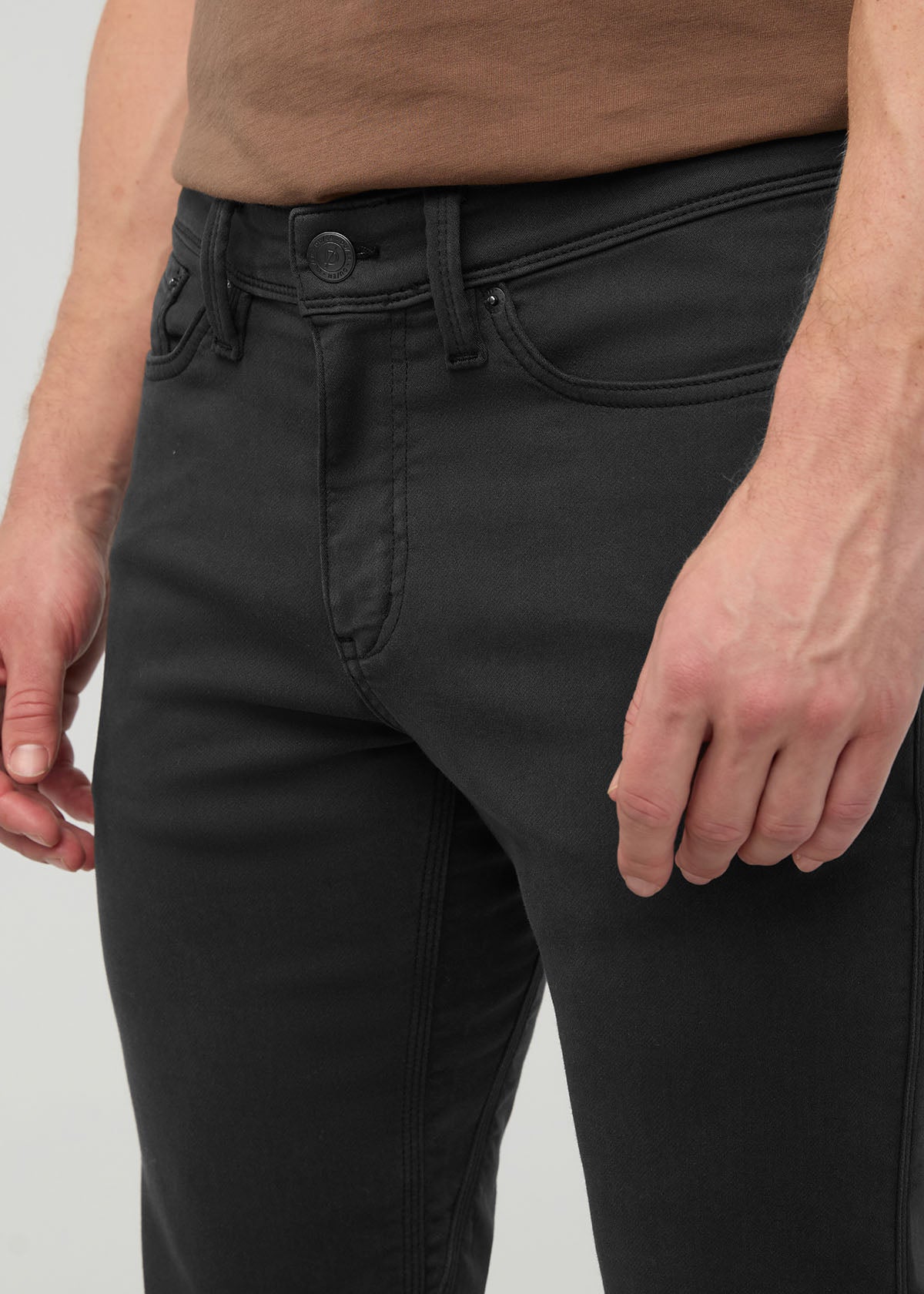 No Sweat Slim Straight - Slate