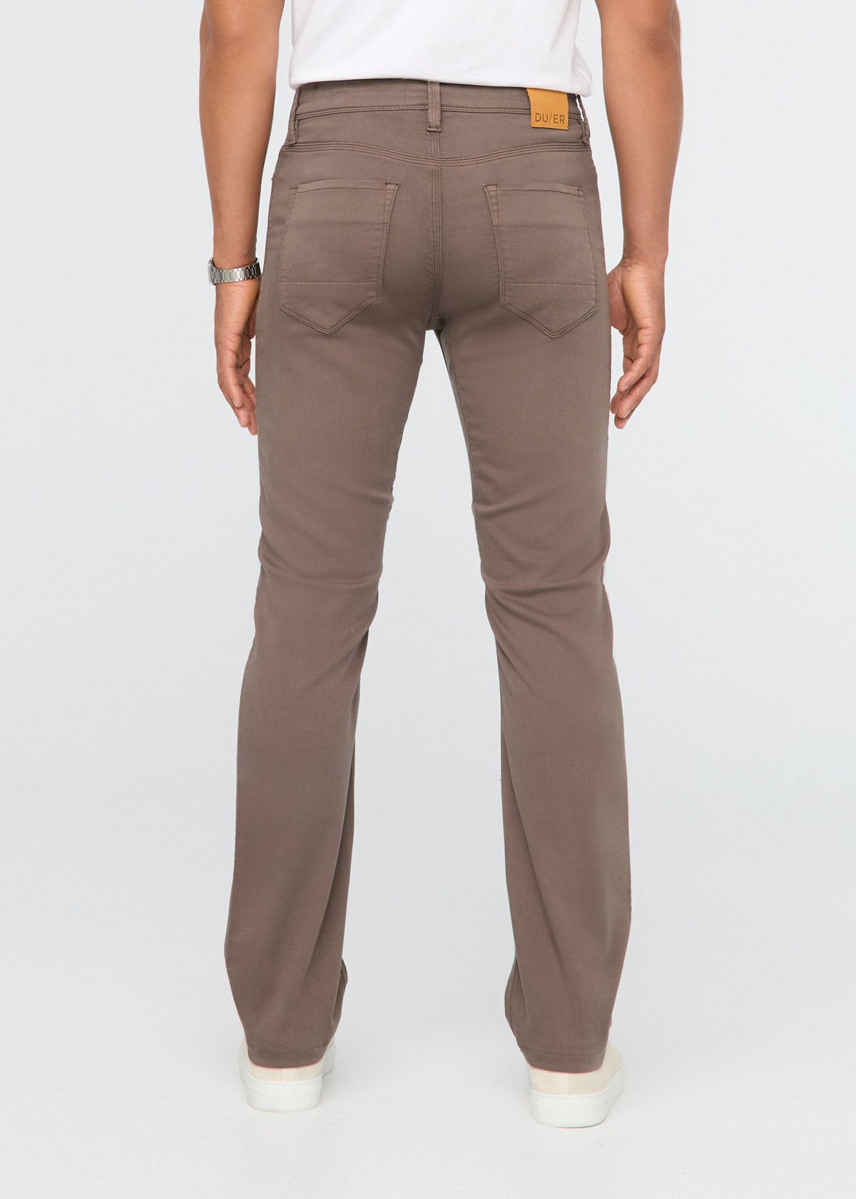 mens canteen straight fit dress sweatpant back