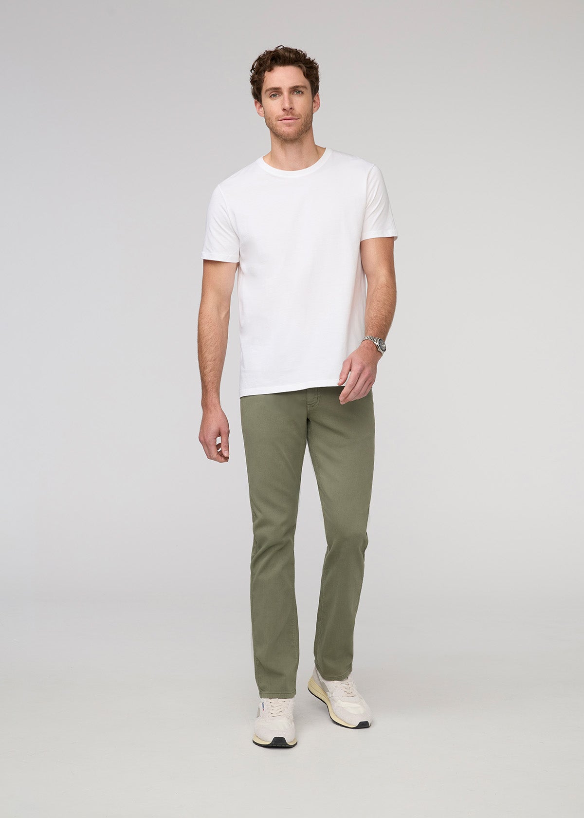 Men's Light Fern Straight Fit Dress Sweatpant Full Body
