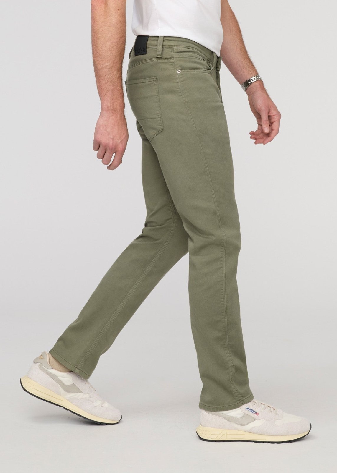 Men's Light Fern Straight Fit Dress Sweatpant Side