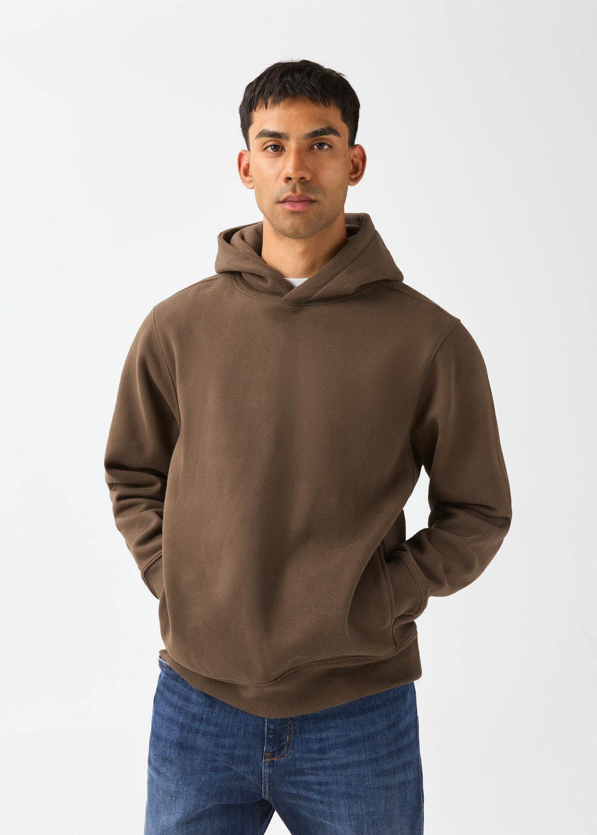 durasoft-fleece-motion-hoodie-cocoa front