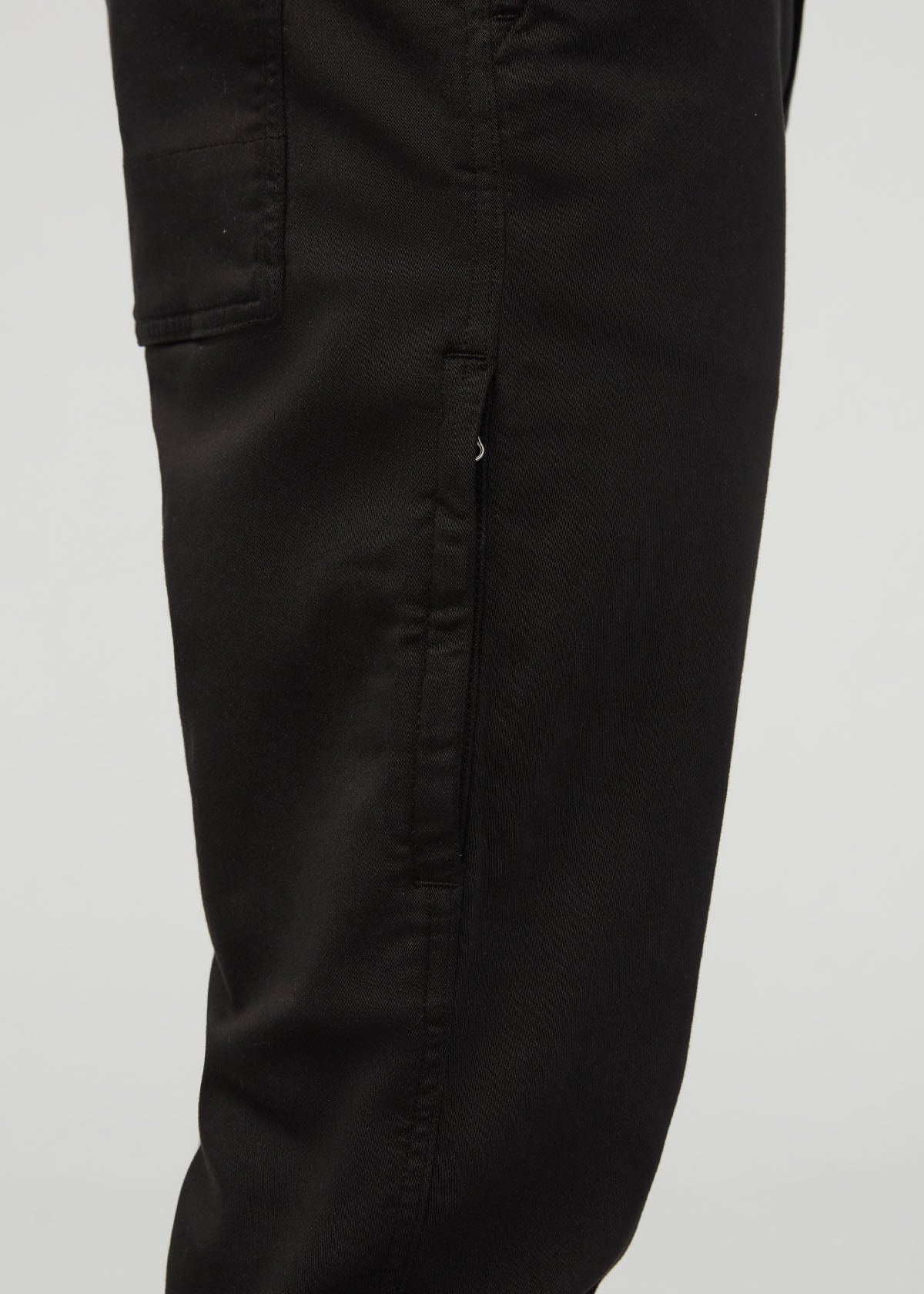 Men's Black No Sweat Jogger side pocket detail