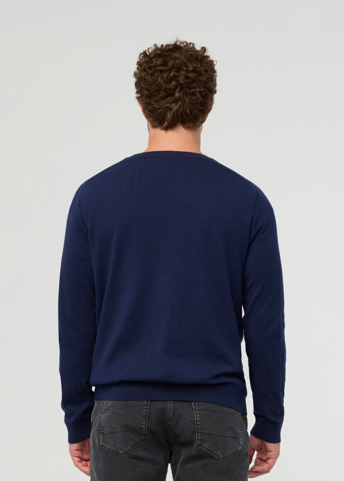mens-easyknit-lite-crew-neck-bright-navy back