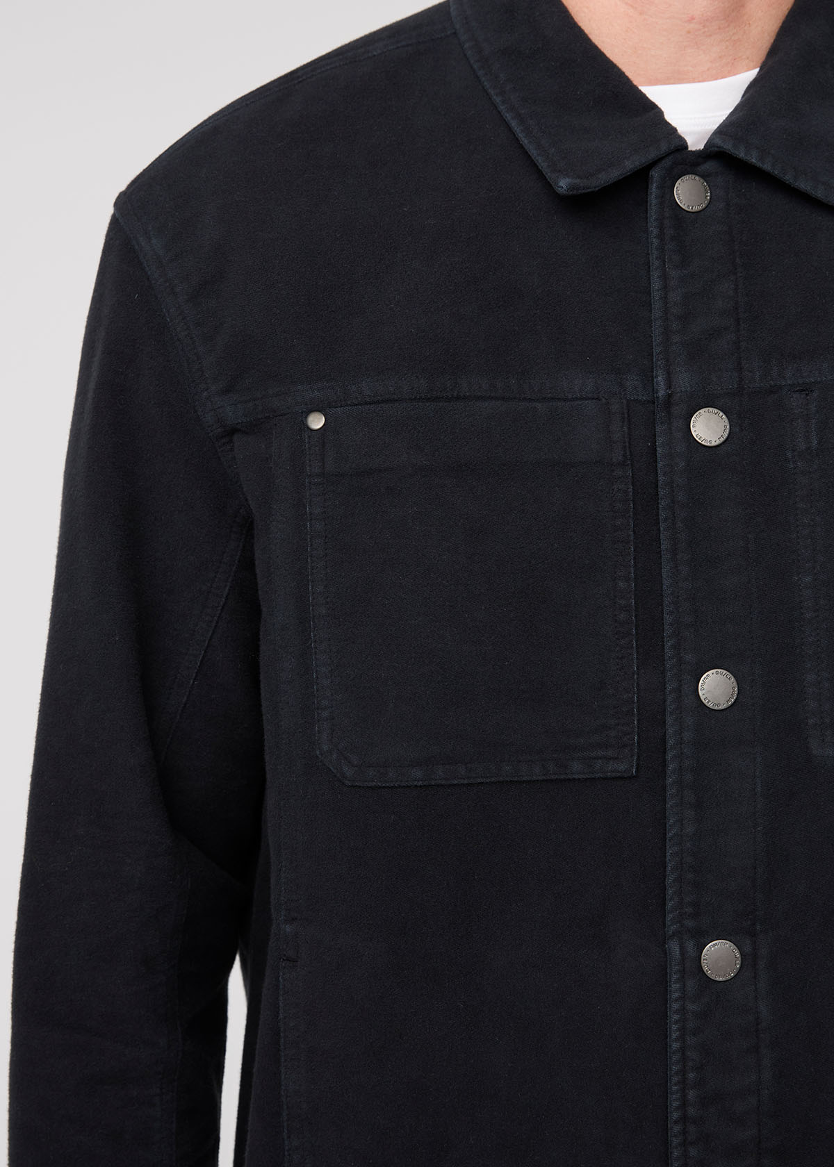 Veste en moleskine Shadow Men's Front Detail