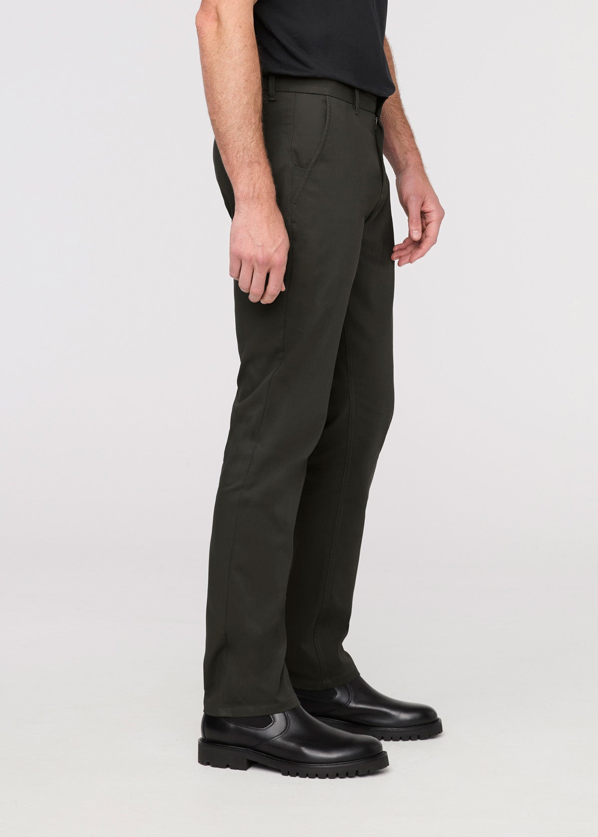 Men's Evergreen Slim Straight Fit Stretch Trouser side