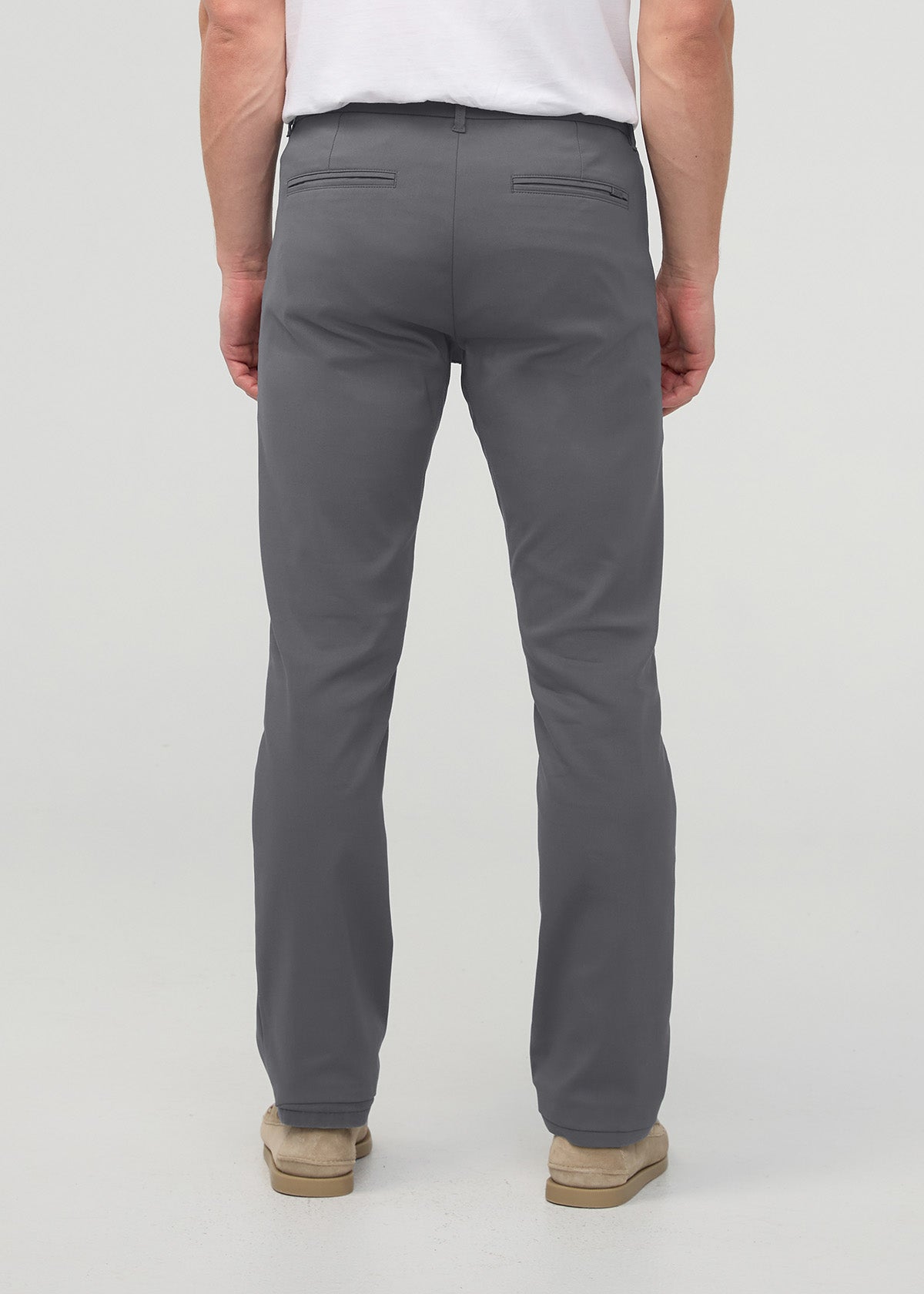 Men's River Rock Slim Straight Fit Stretch Trouser back
