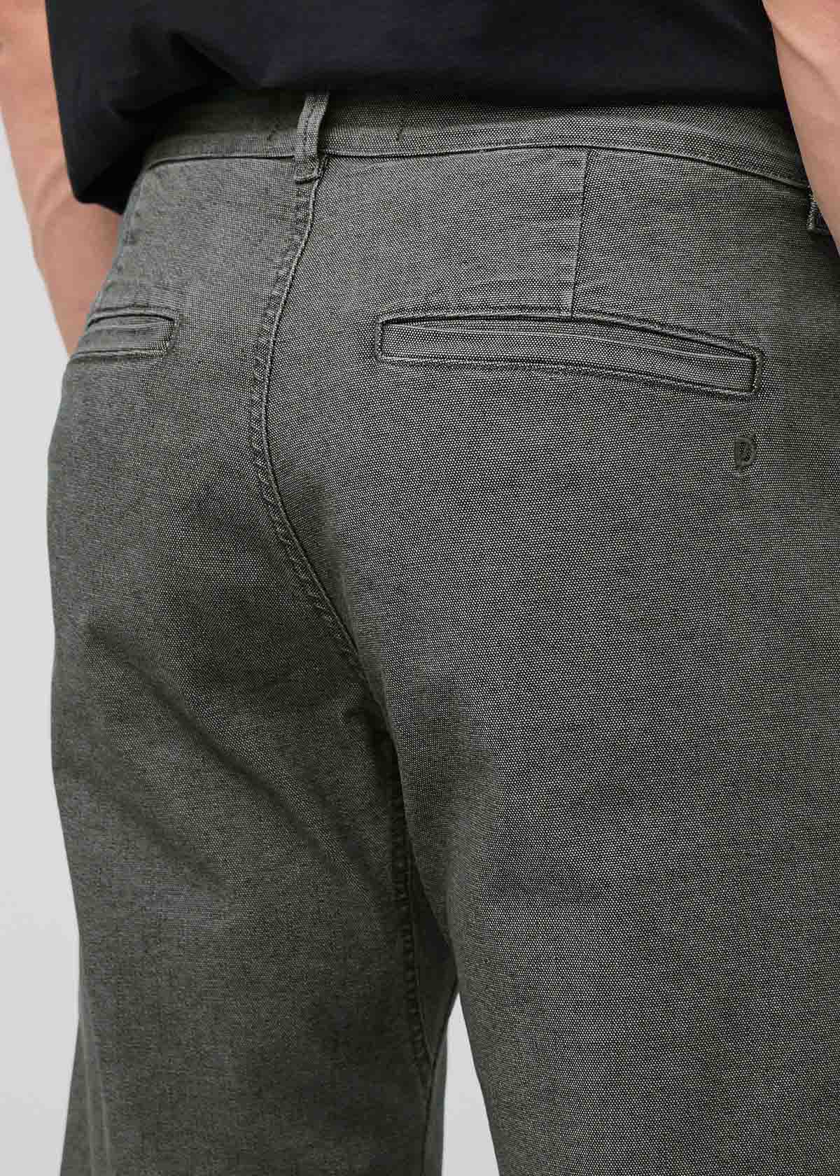 Stretch Canvas Relaxed Straight Chino - Thyme
