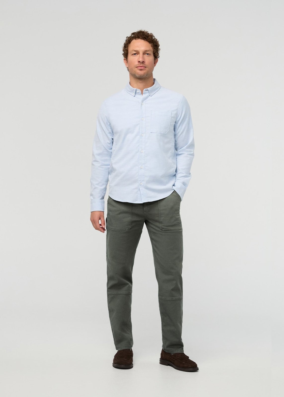 Men's Thyme Stretch Canvas Utility Pant front full body