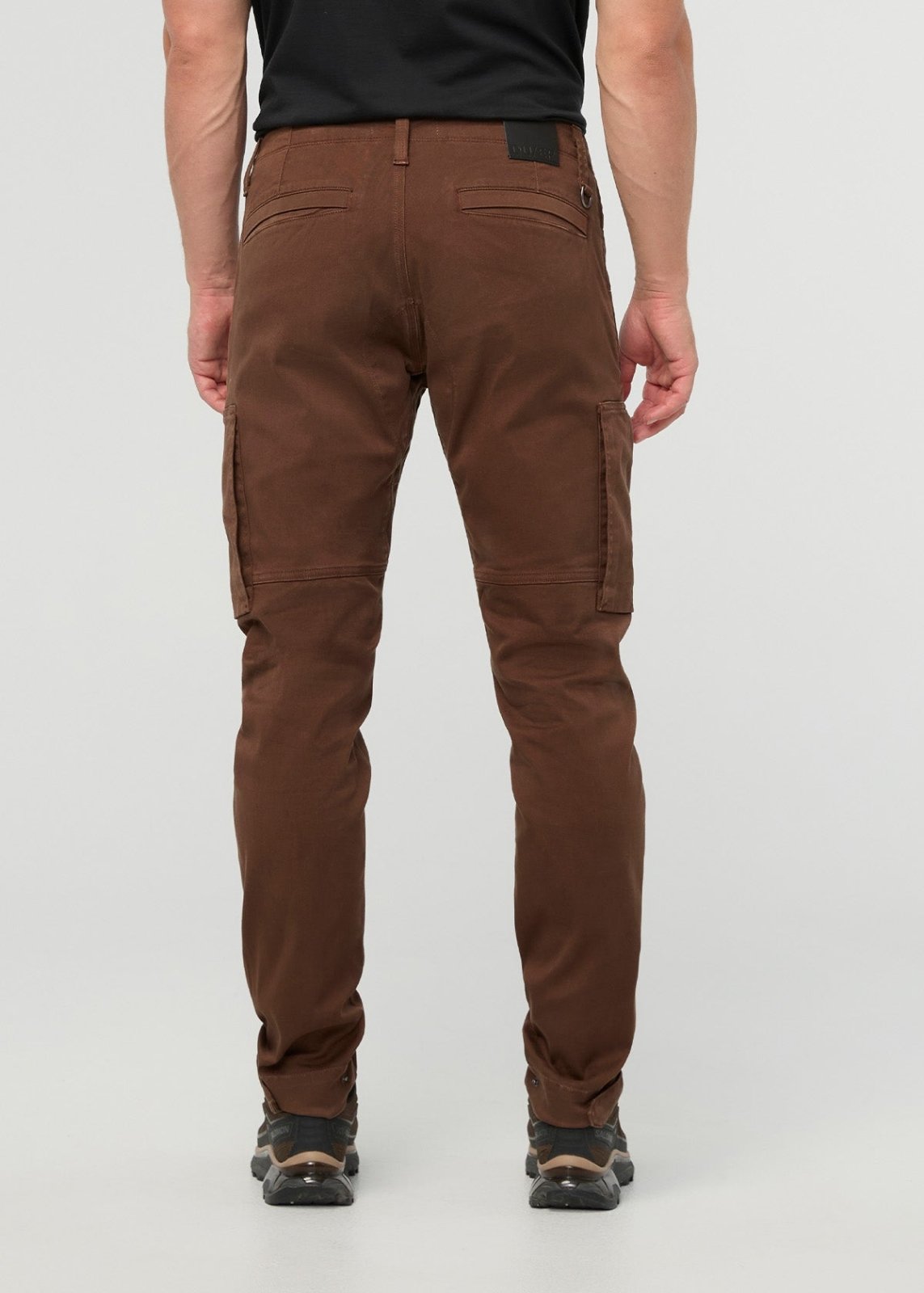 Men's Black Athletic Water Resistant Pant back