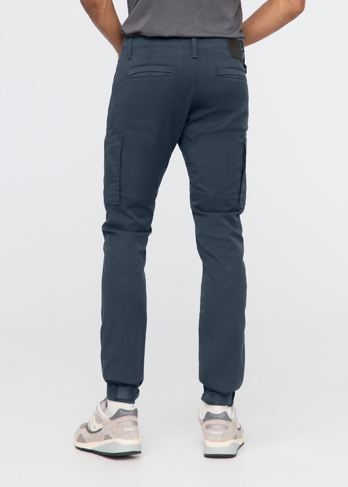 Men's Heritage Blue Athletic Water Resistant Pant Back