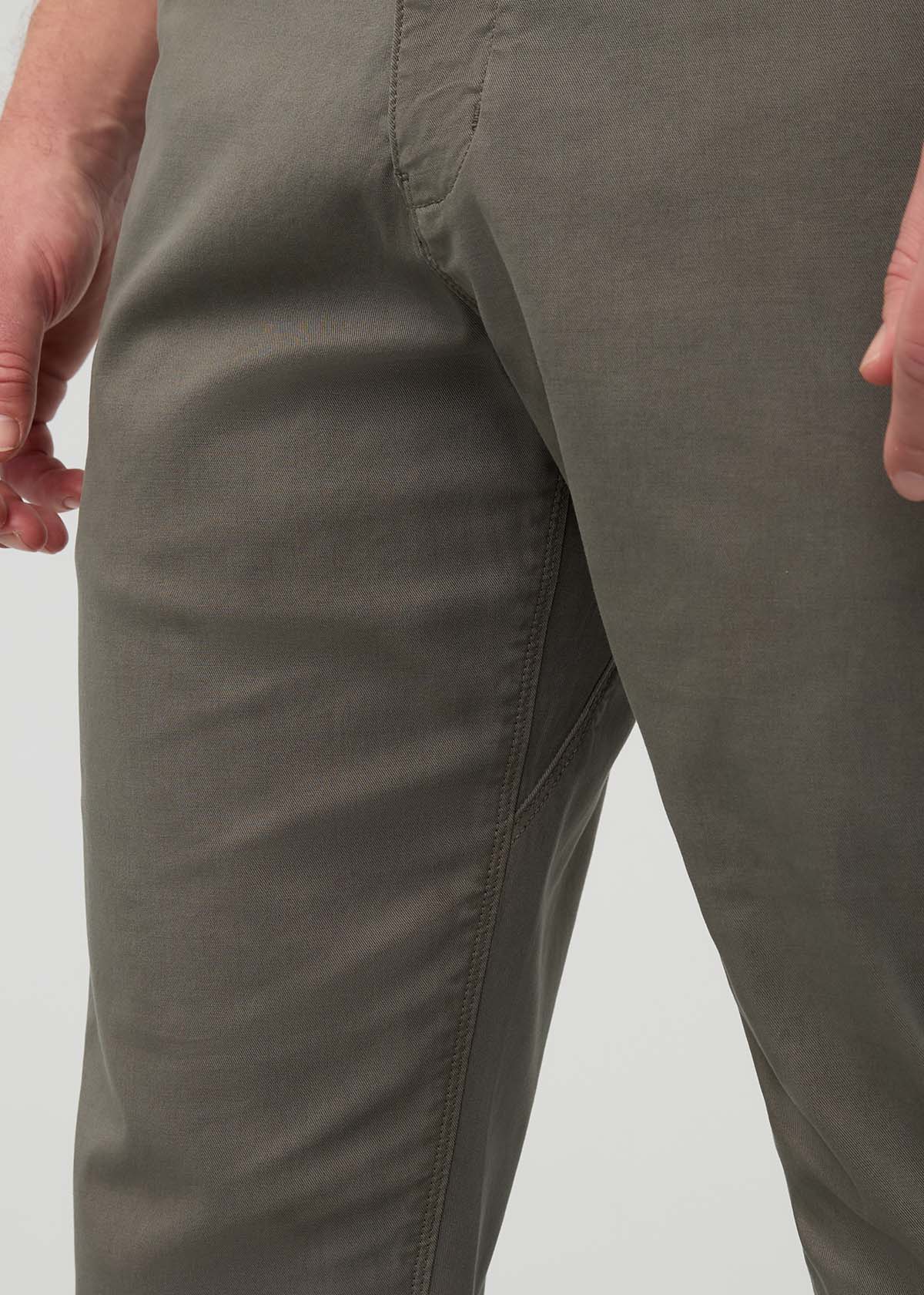 Live Lite Athletic Taper Chino - Thyme