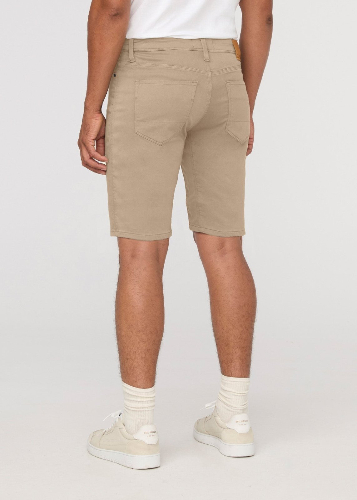 mens desert khaki relaxed fit performance short back