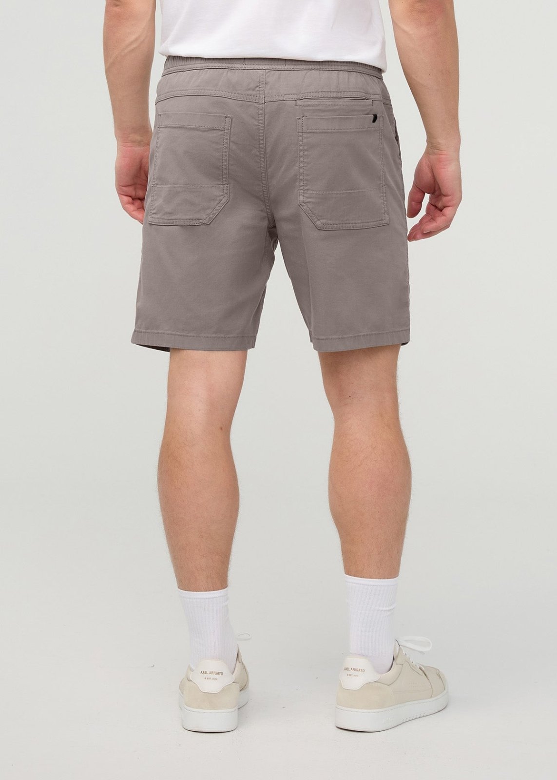 Men’s Stone Stretch Travel Shorts back 