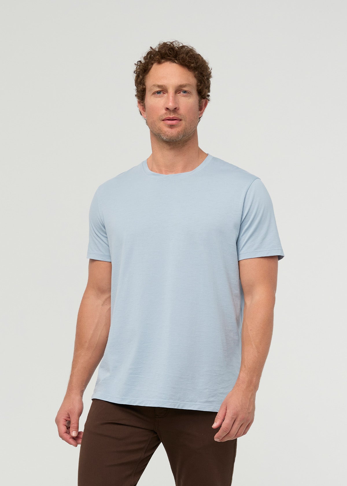 Men's 100% Pima Cotton Glacier T-Shirt front