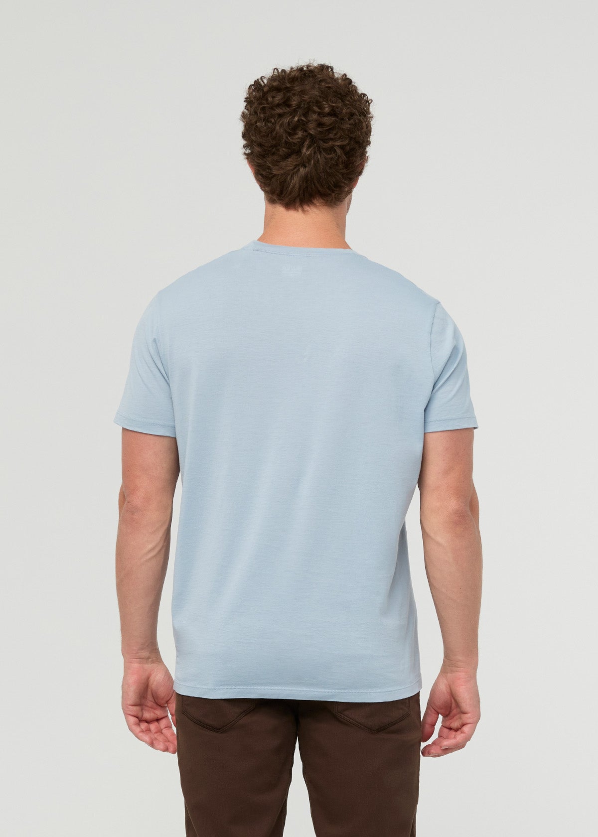 Men's 100% Pima Cotton Glacier T-Shirt back