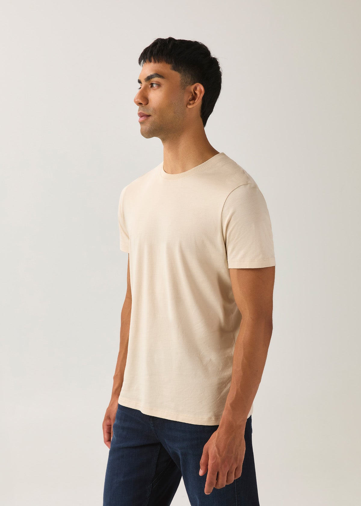 PurePima Only Tee - Oat