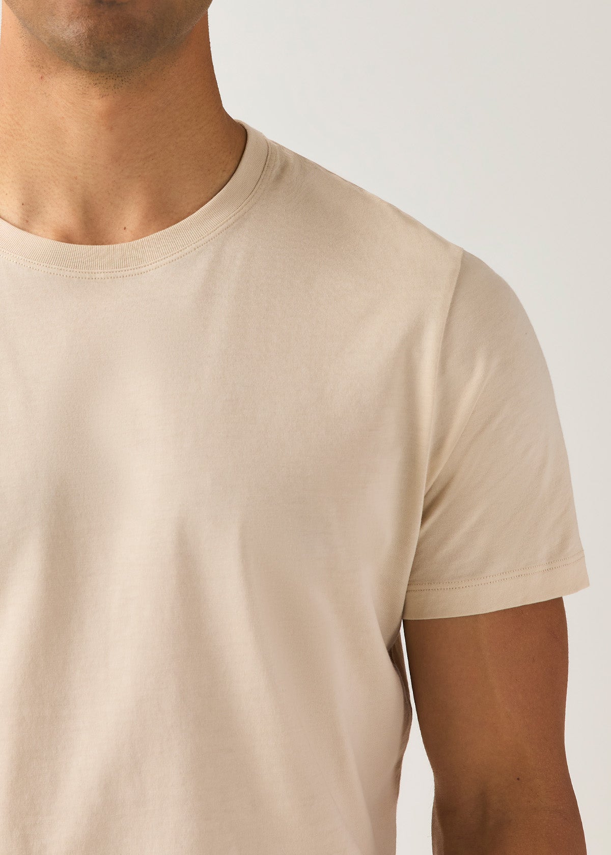PurePima Only Tee - Oat