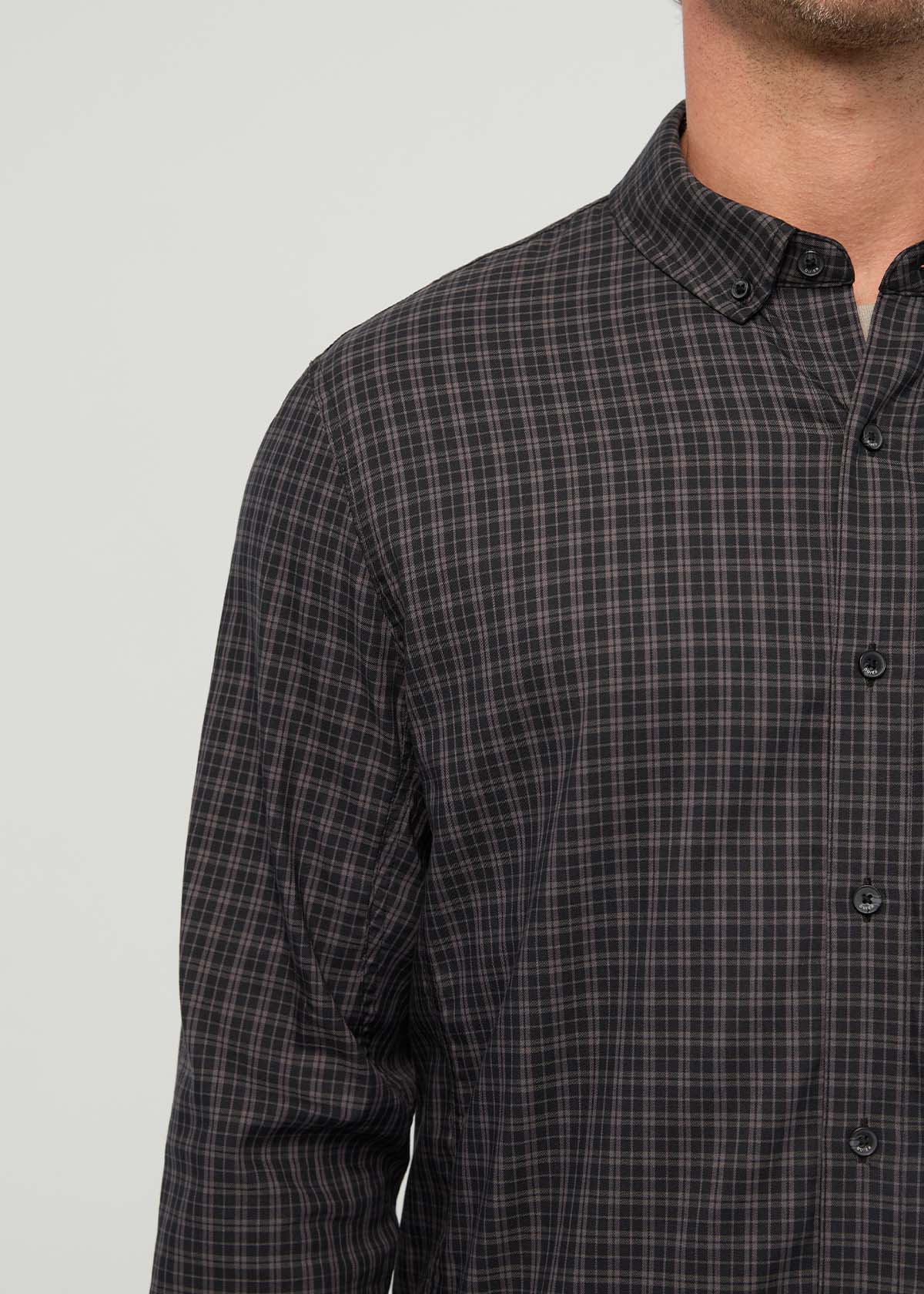 Cloudweight Twill One Pocket Shirt - Slate Check