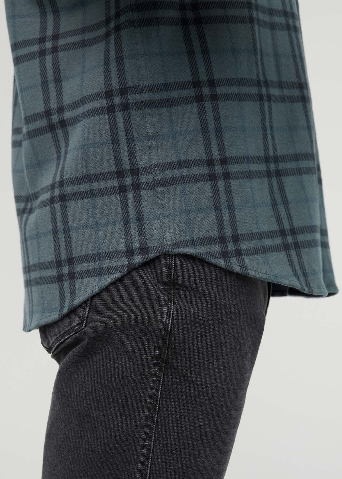 Surchemise en flanelle haute performance - Carreaux marine