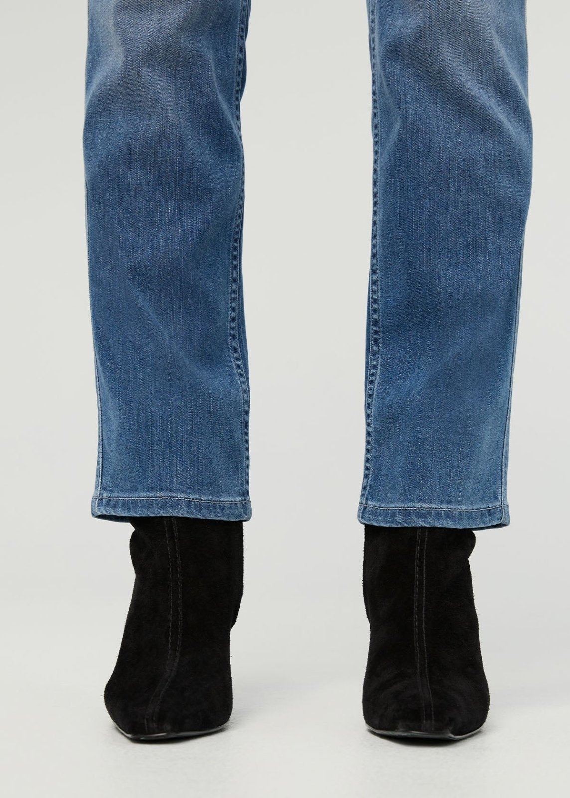 Women's Performance Denim London Fog Slim Straight Jeans ankle