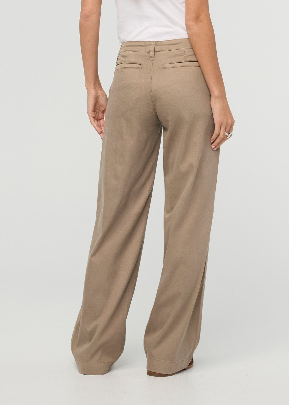 Women's Desert Tan Deluxe Twill Trouser back