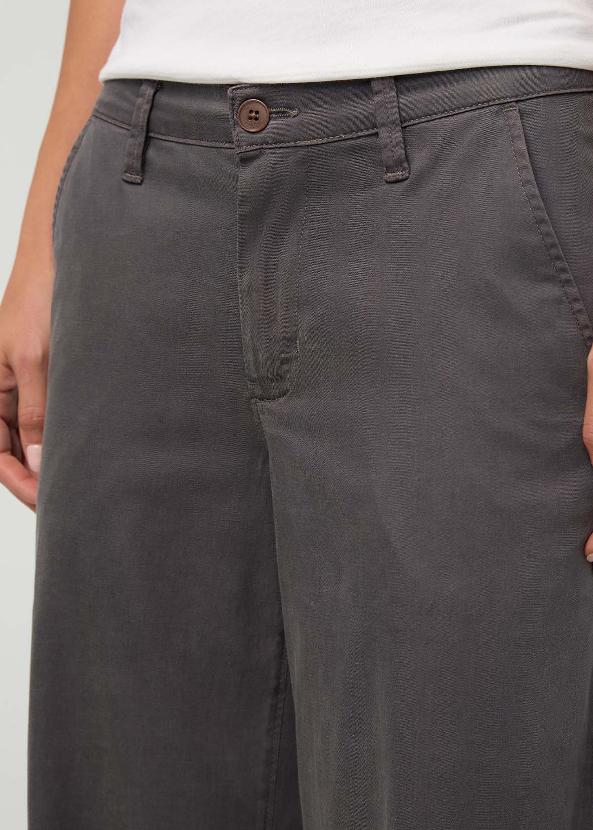 Women's Mineral Deluxe Twill Trouser front zipper