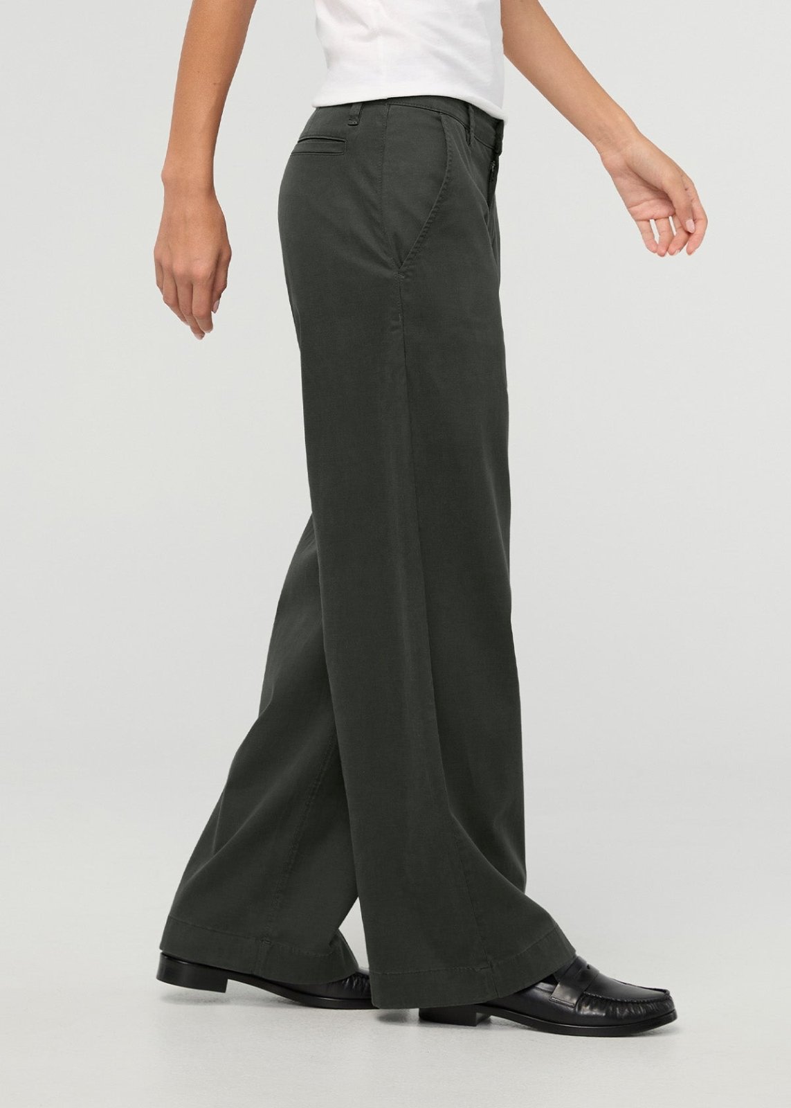 Deluxe Twill Trouser - Evergreen