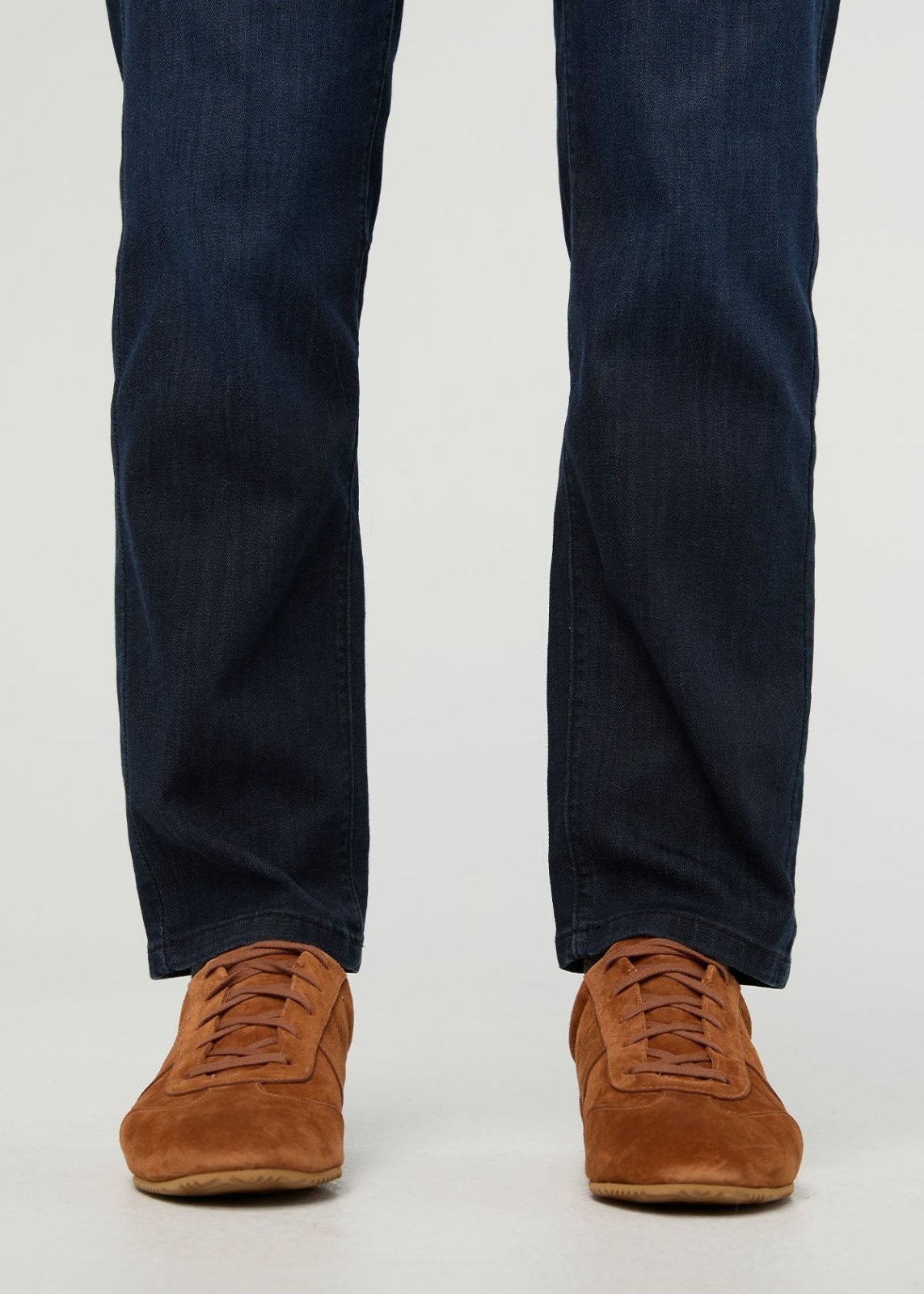 Pantalon en denim léger pour femme, coupe ample, à enfiler, couleur Carbon Stone, longueur cheville