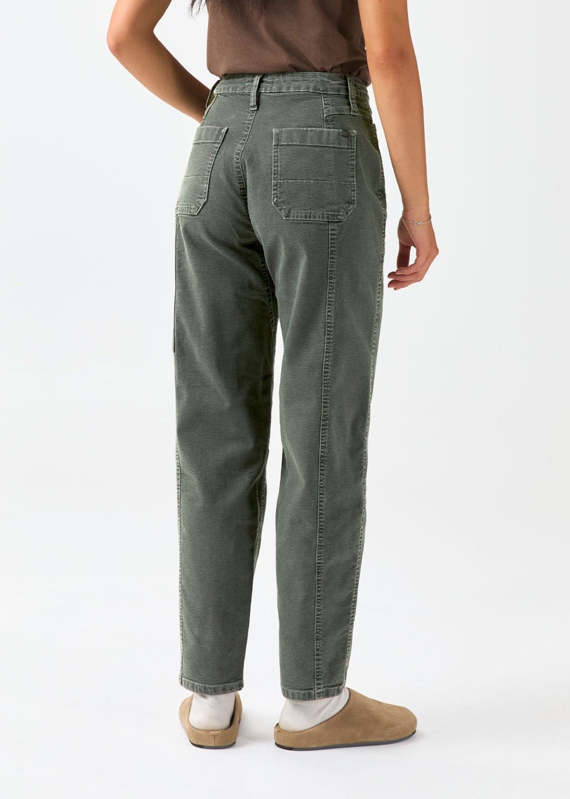 Pantalon utilitaire en toile extensible - Thyme